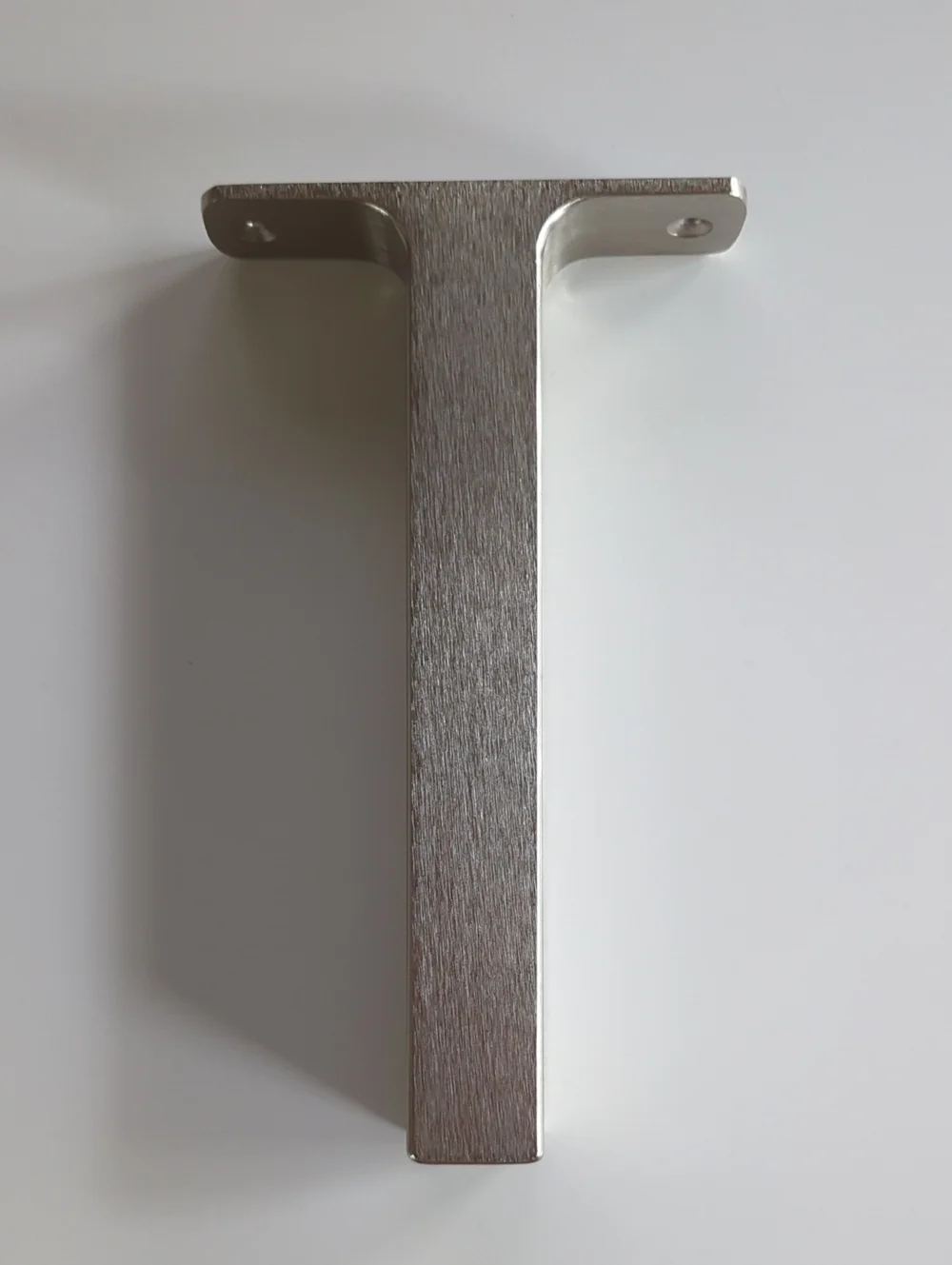 IKEA- Granhult: 1 Brushed Metal Silver Shelf Bracket -7-3/4